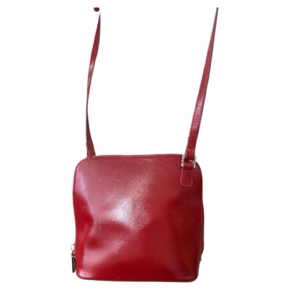 HOBO WOMEN’S RED LEATHER INTERNATIONAL CROSSBODY PURSE - Picture 3 of 9